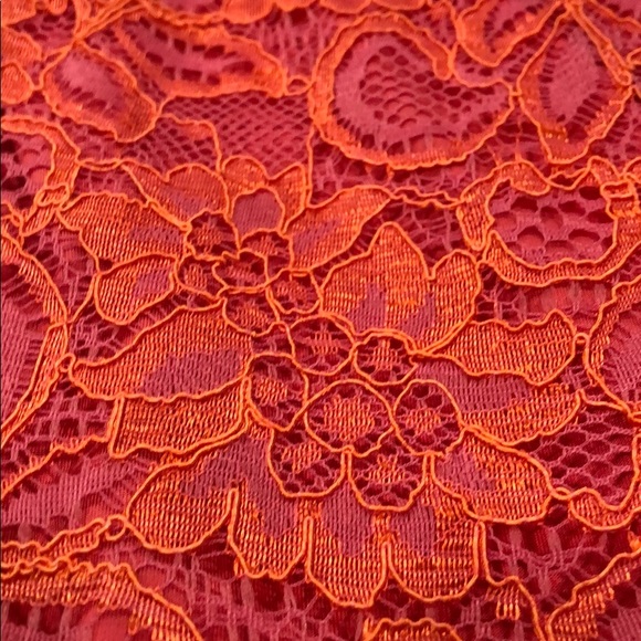 BEC n BRIDGE Lace Dress in Coral - Picture 7 of 10